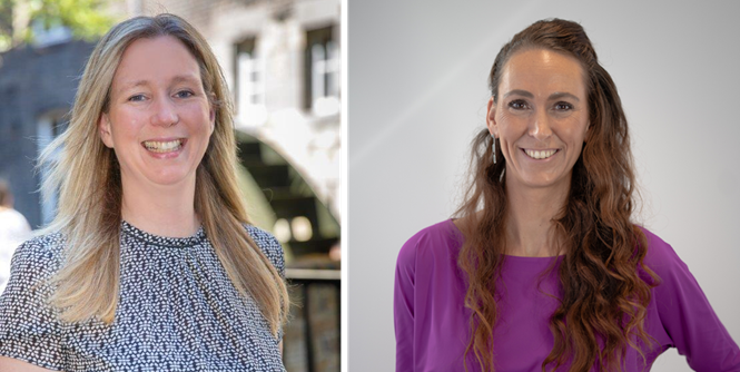 Saskia Hol en Mariska van Kastel