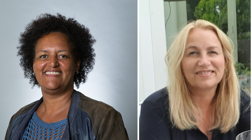 Peggy Maagdenberg en Gea Meijer