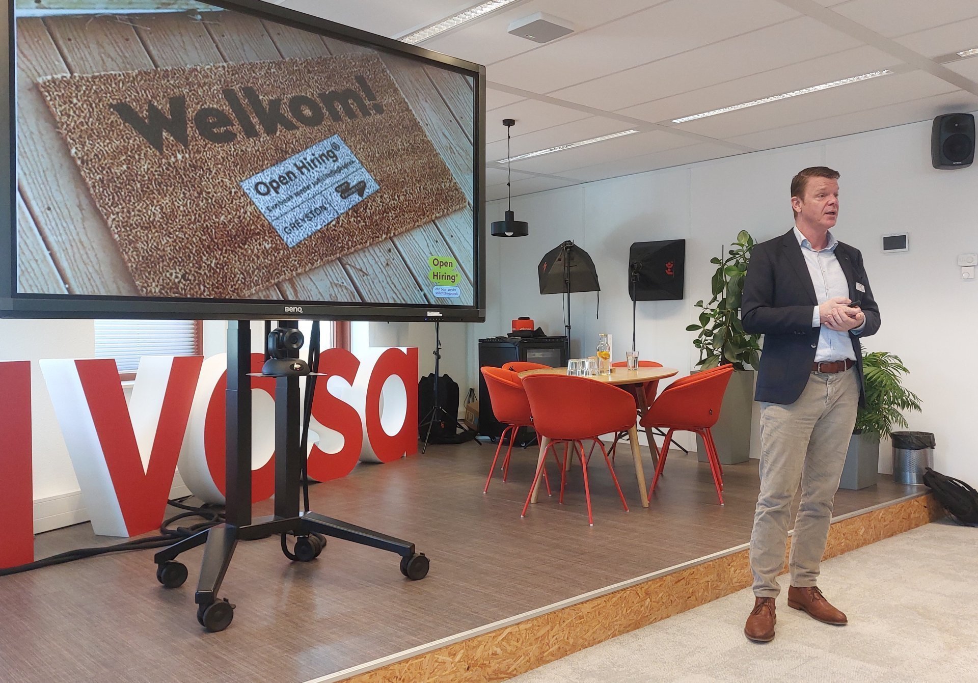 Spreker Jos van Delft over Open Hiring