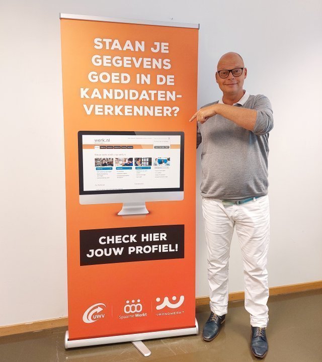 Dave Gehrels, projectmedewerker transparantie bij Spaarne Werkt