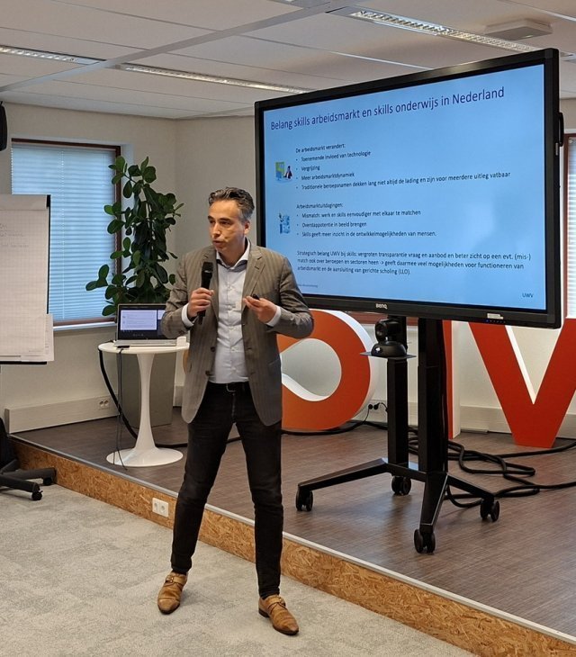 Spreker Sven Daverveld